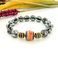 Jackson | Hematite Gemstone Bracelet | Chakra Bracelet