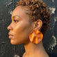 The Nina Lux Studs- Statement Earrings | Lightweight Wavy Stud Earrings | Bold Modern Art Jewelry