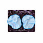 Aqua Muse Statement Earrings | Elemental Curve Collection | Polymer Clay | Stainless Steel Posts