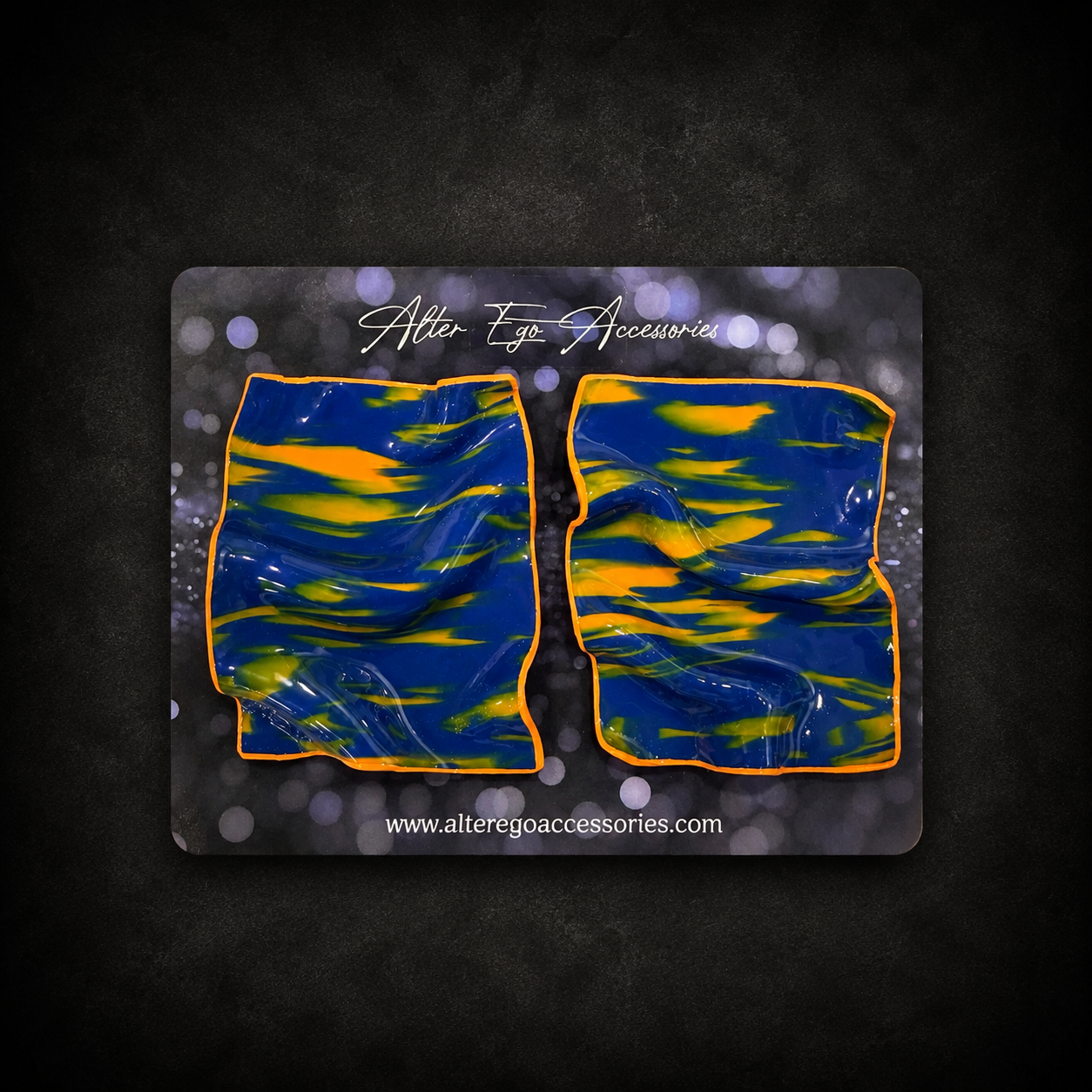Colorful Marble Polymer Clay Studded Earrings | Choose Your Style | Studded Earrings | Accessories