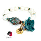 Mother of Patina | Natural Textured Pearl Beads | One Bracelet