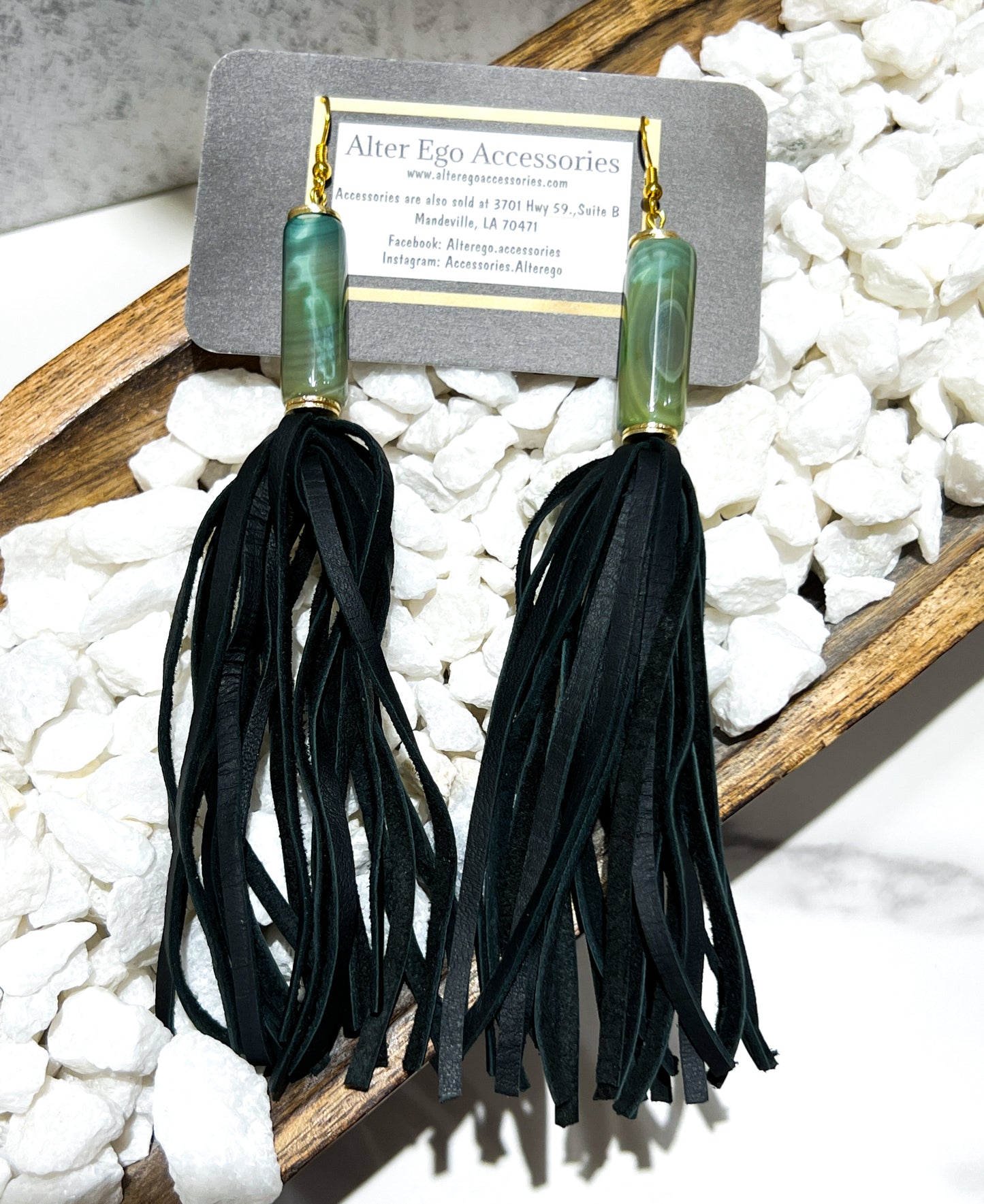 LEATHER TASSEL EARRING CLASS