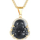 Crystal Gemstone Buddha Necklace | Gemstone Buddha Necklace