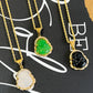 Crystal Gemstone Buddha Necklace | Gemstone Buddha Necklace